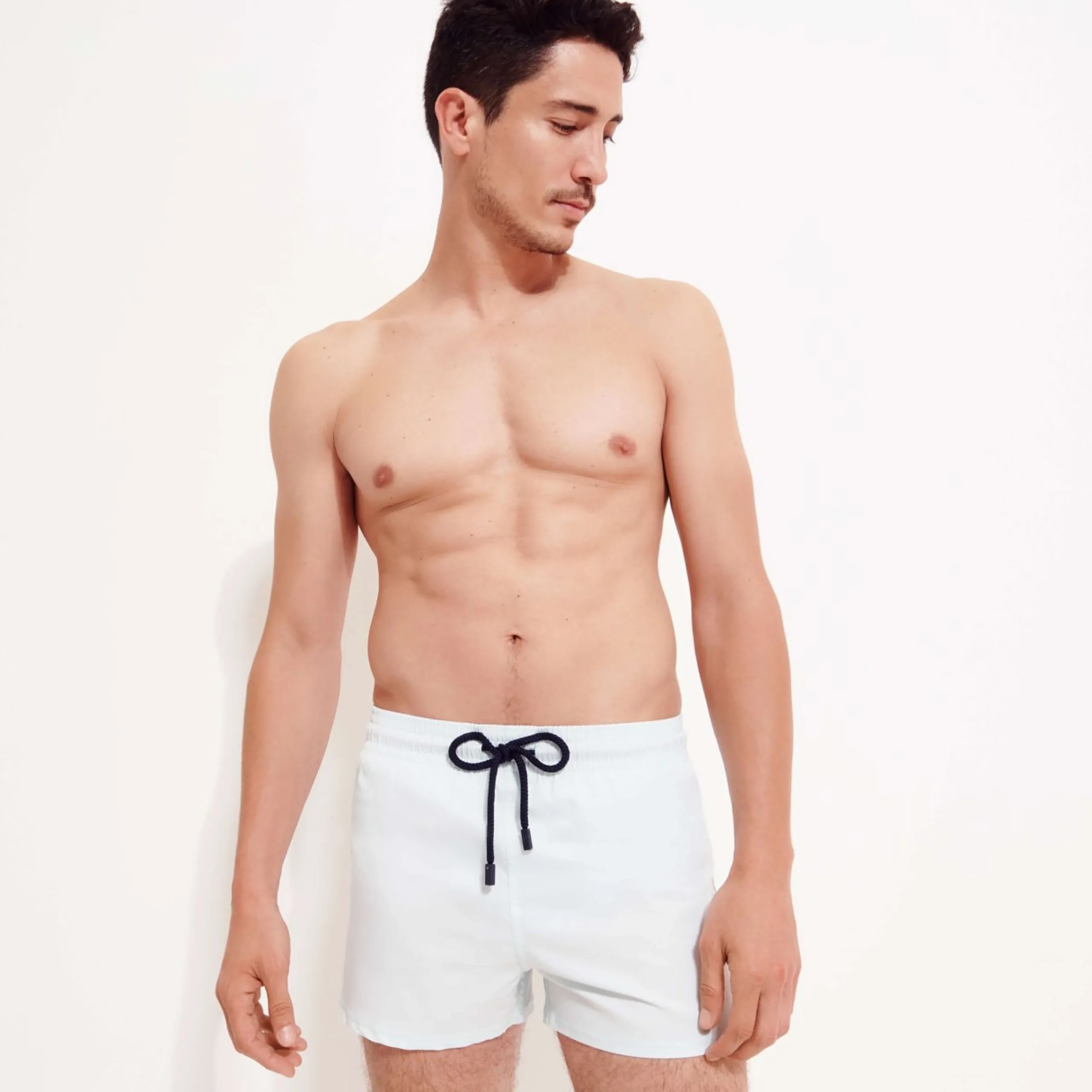 Homme Vilebrequin Le Court^Maillot De Bain Homme Stretch Court Uni