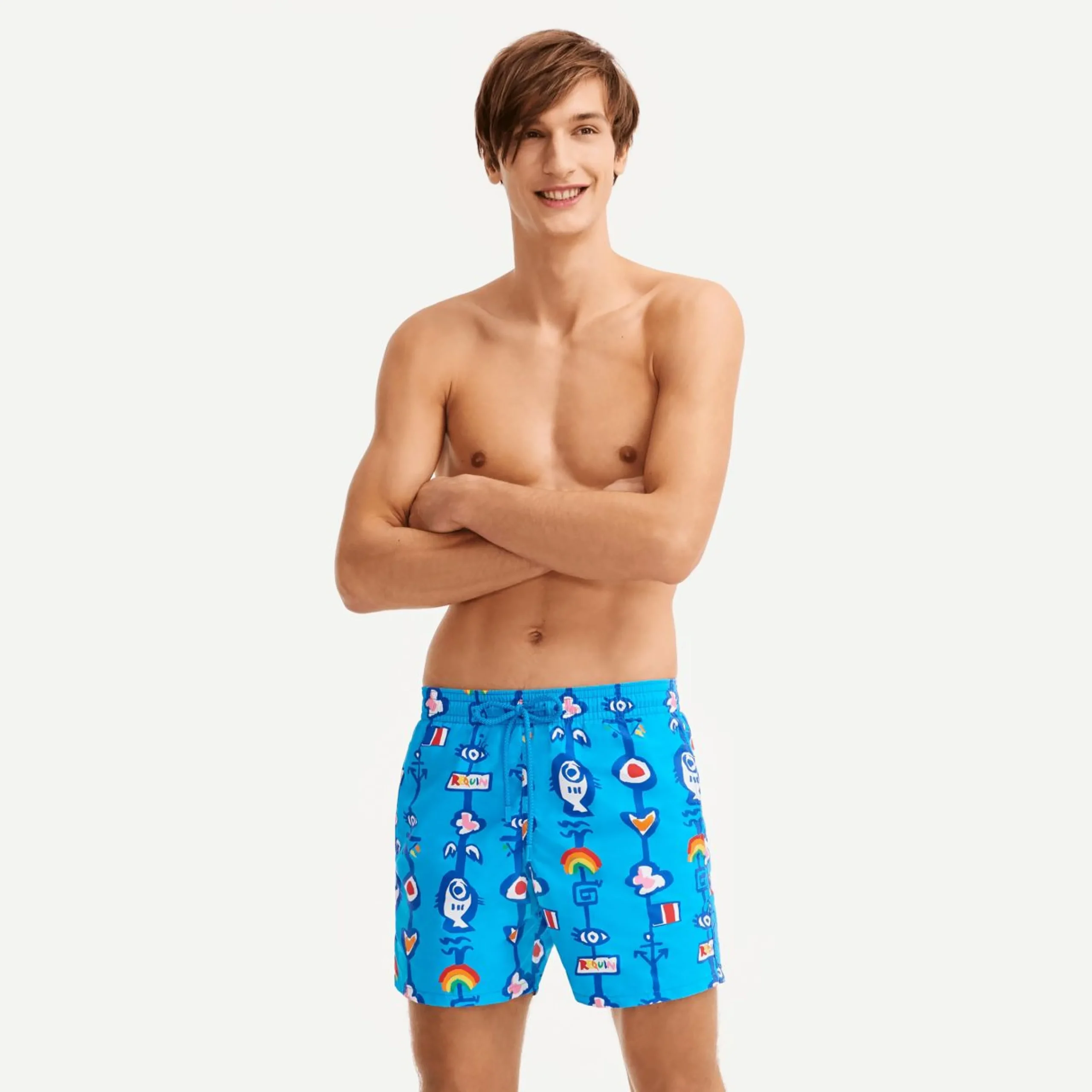 Homme Vilebrequin L'Iconique Moorea^Maillot De Bain Homme Totem - X Jcc+ - Edition Limitee