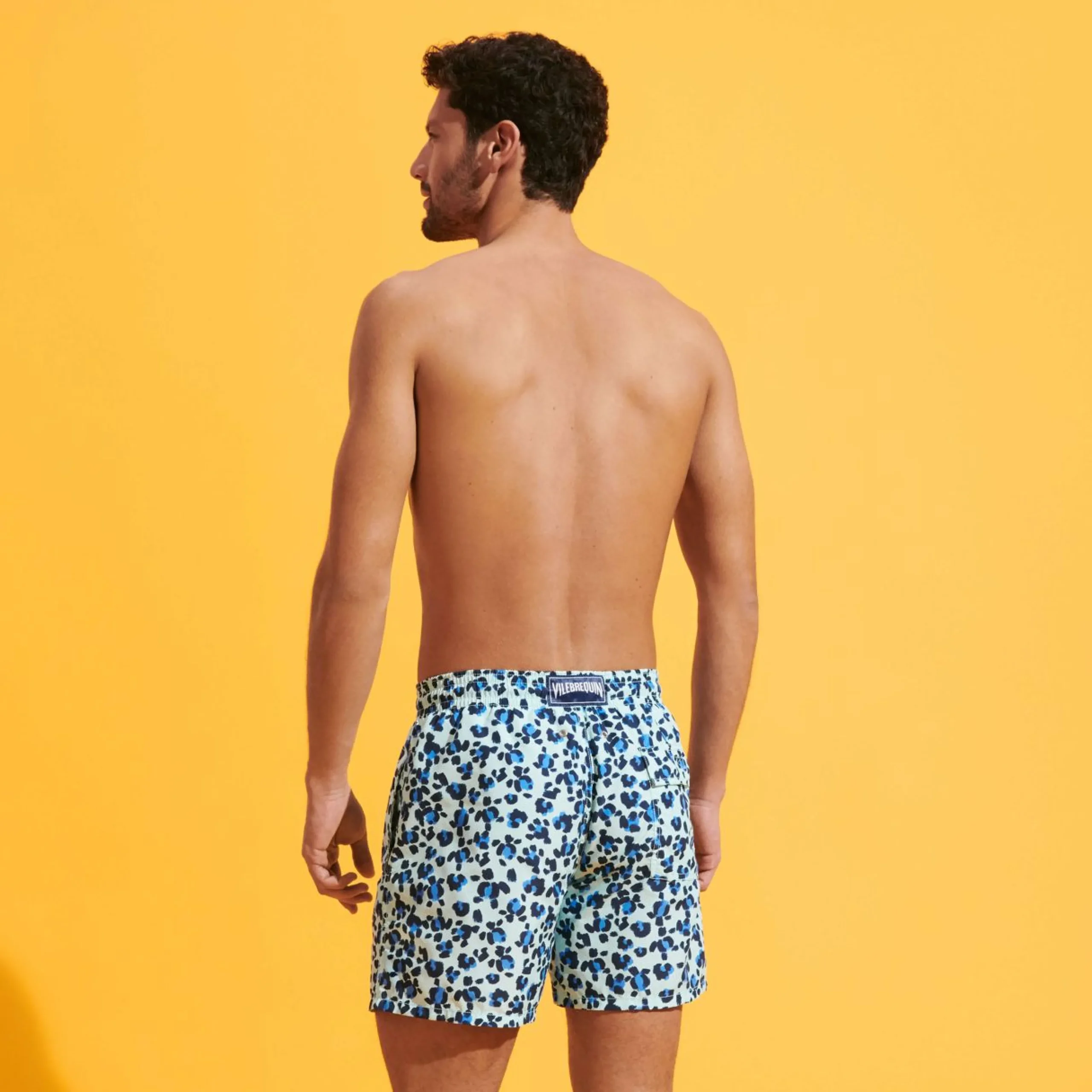 Homme Vilebrequin L'Iconique Moorea^Maillot De Bain Homme Turtles Leopard