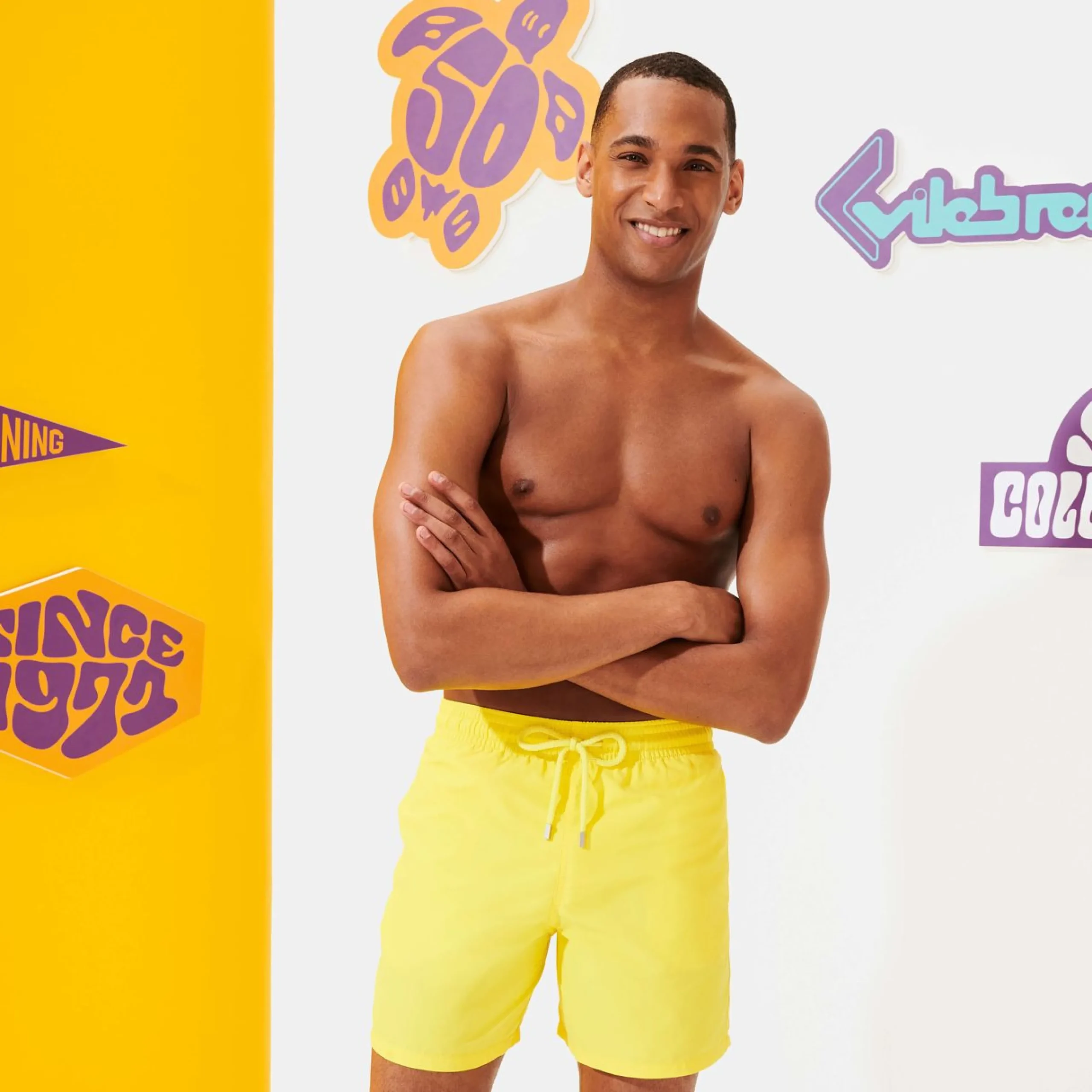 Homme Vilebrequin L'Iconique Moorea^Maillot De Bain Homme Uni