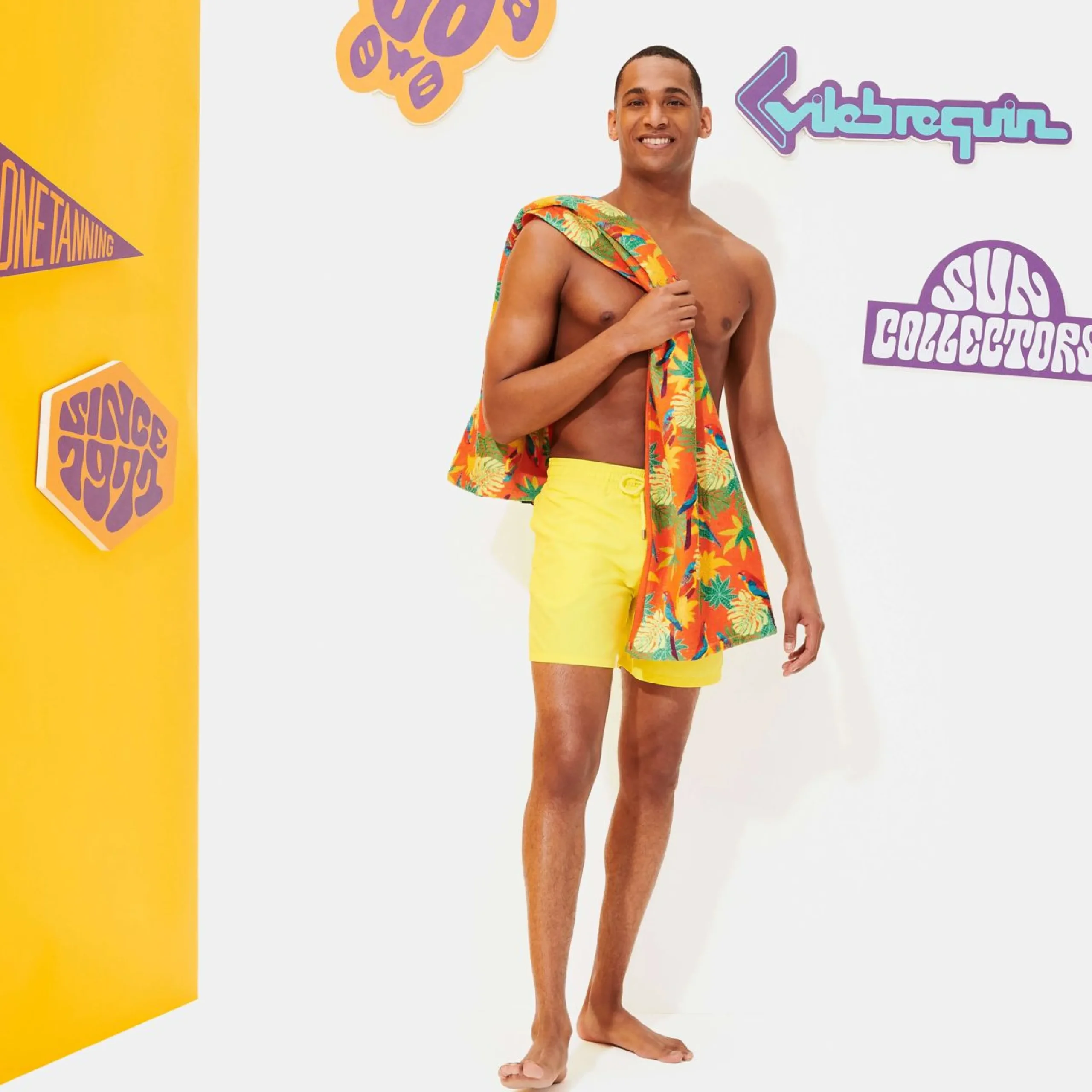 Homme Vilebrequin L'Iconique Moorea^Maillot De Bain Homme Uni