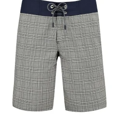 Homme Vilebrequin Le Long^Maillot De Bain Long En Laine Merinos Homme Prince De Galles
