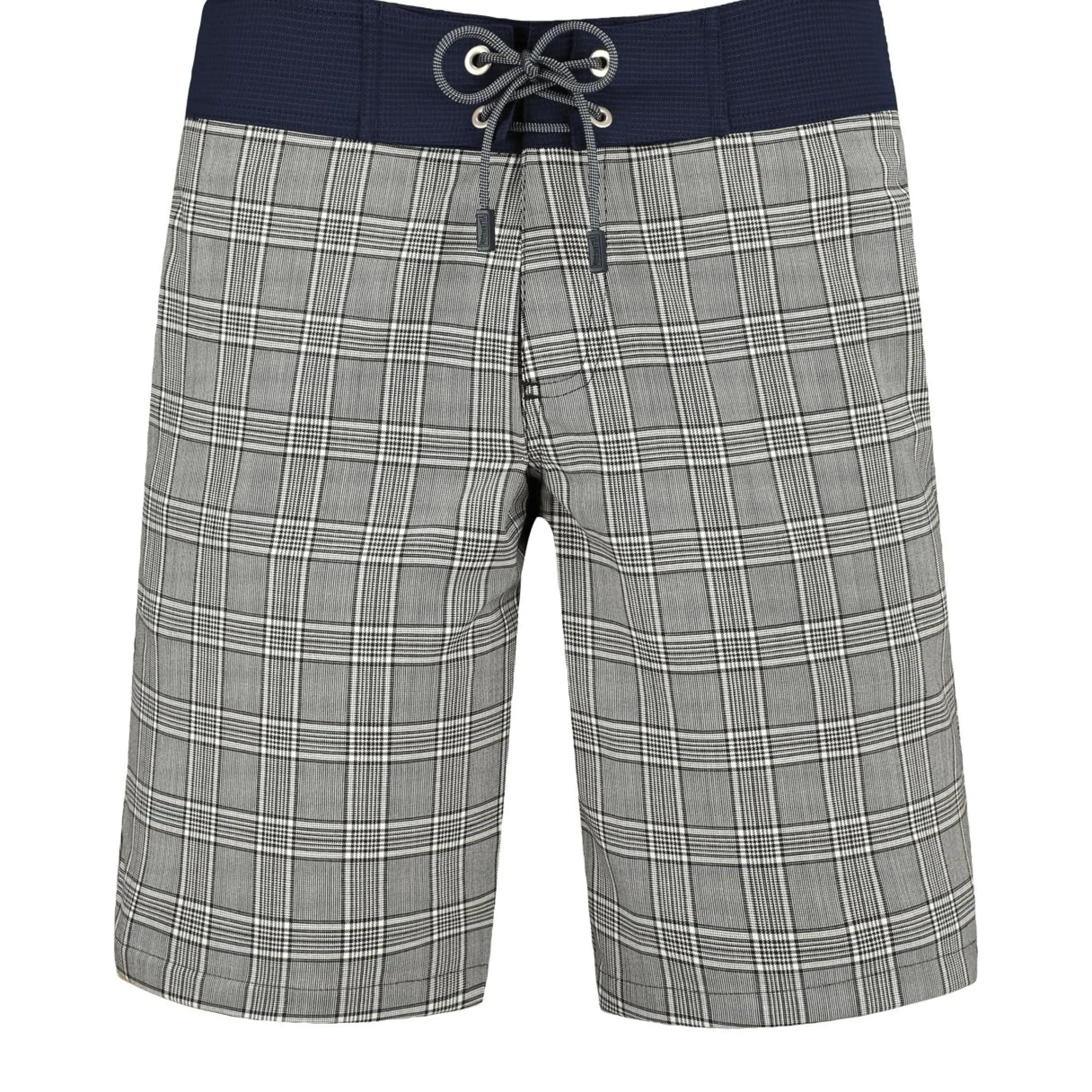 Homme Vilebrequin Le Long^Maillot De Bain Long En Laine Merinos Homme Prince De Galles
