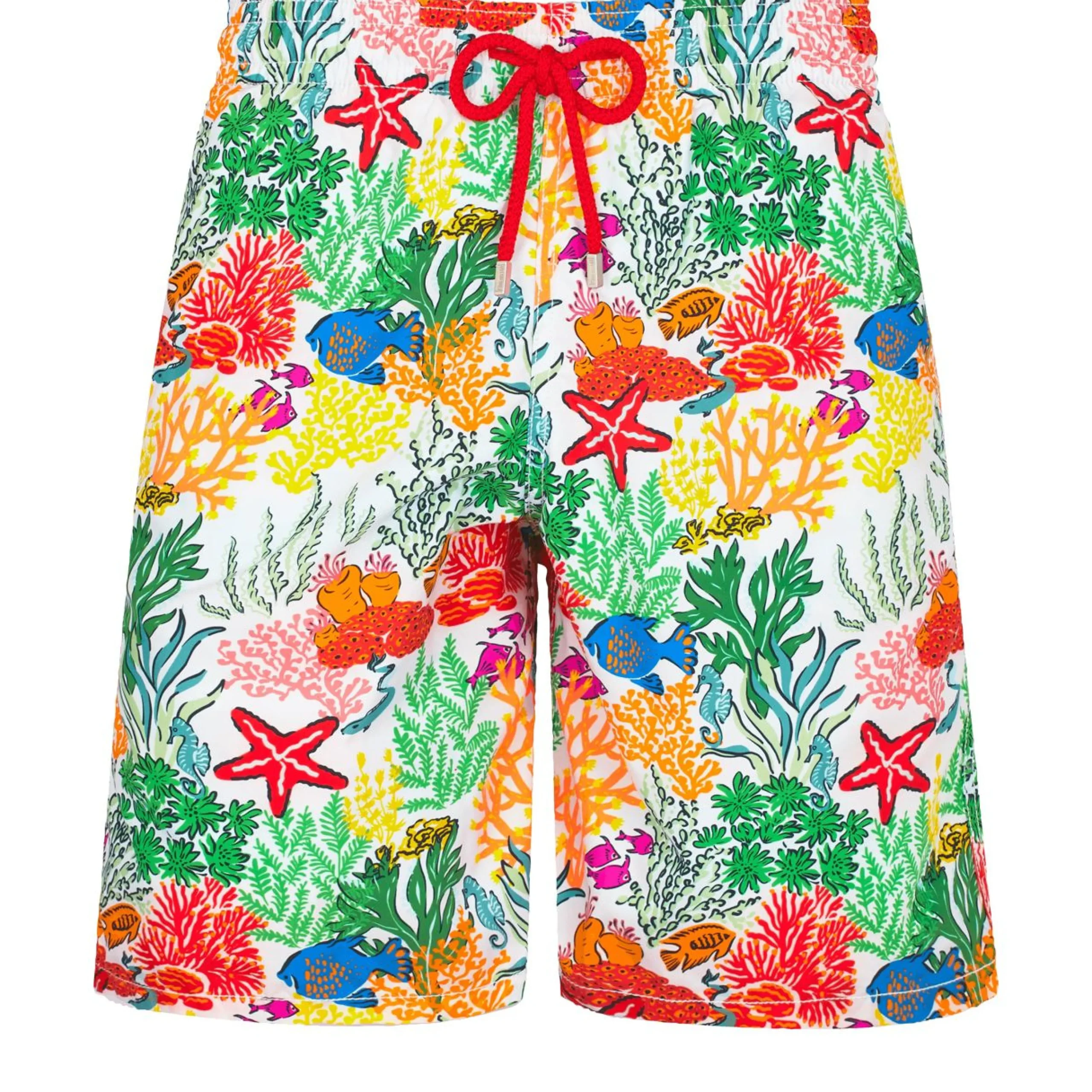 Homme Vilebrequin Le Long^Maillot De Bain Long Homme Fond Marins Multicolores