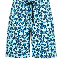 Homme Vilebrequin Le Long^Maillot De Bain Long Homme Turtles Leopard