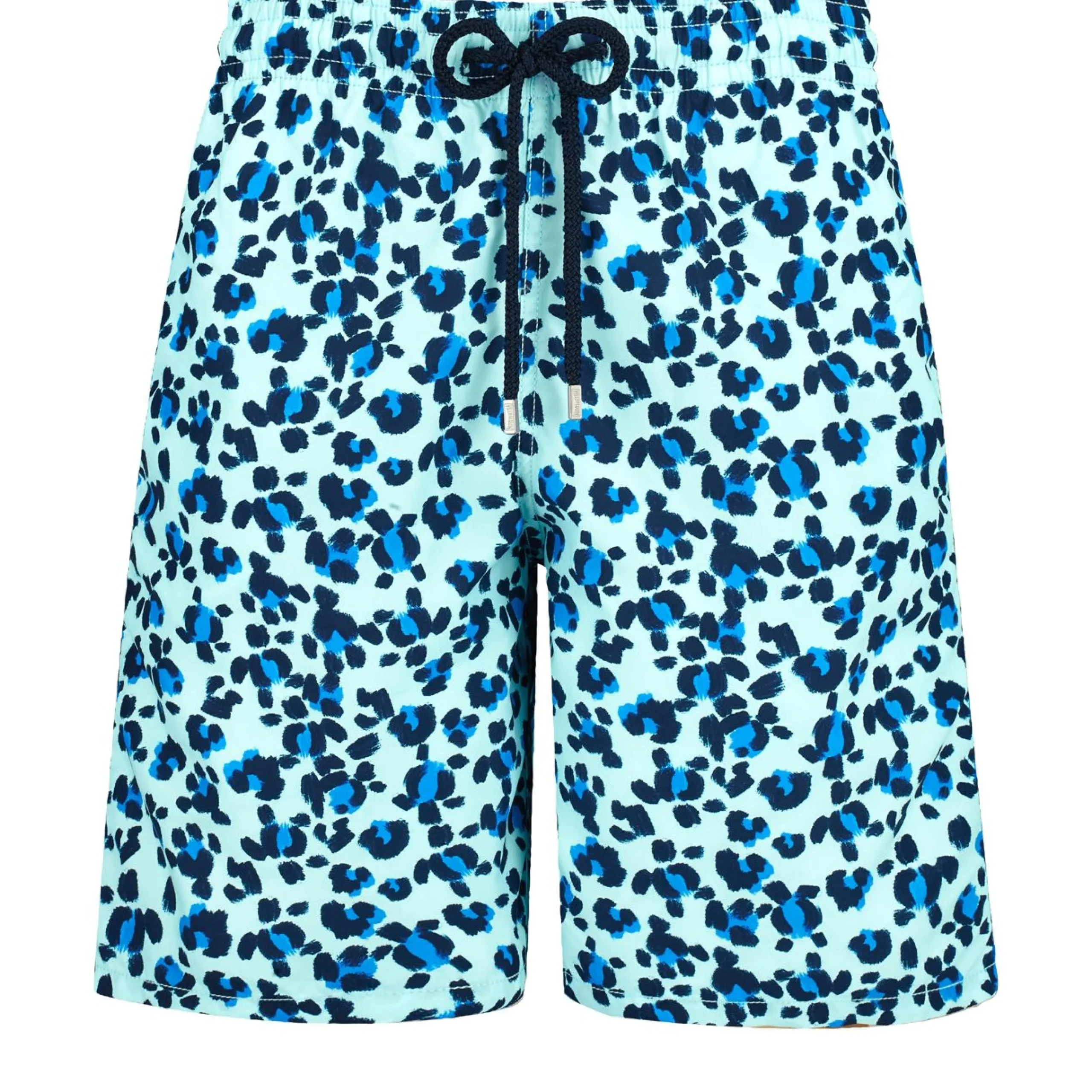 Homme Vilebrequin Le Long^Maillot De Bain Long Homme Turtles Leopard
