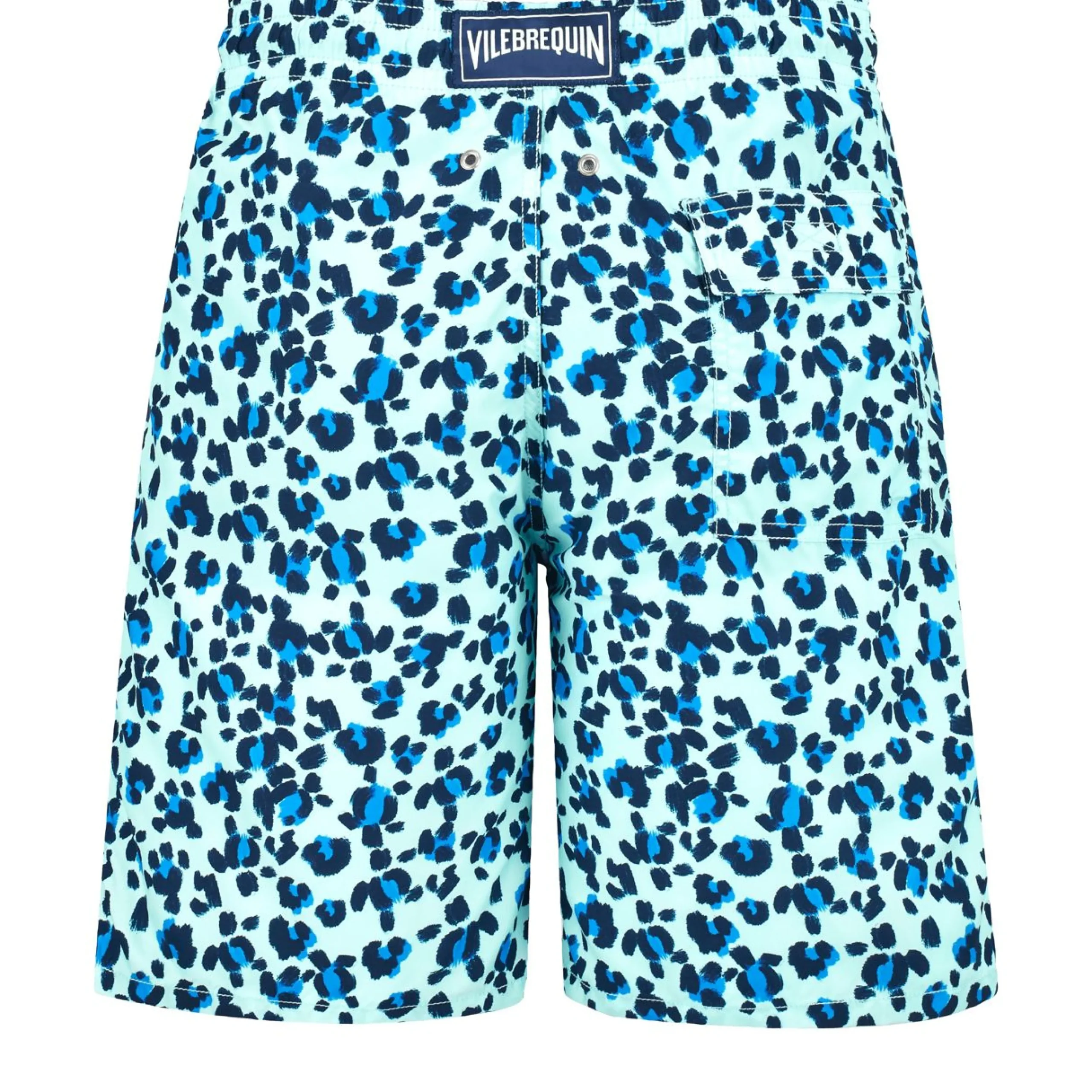 Homme Vilebrequin Le Long^Maillot De Bain Long Homme Turtles Leopard