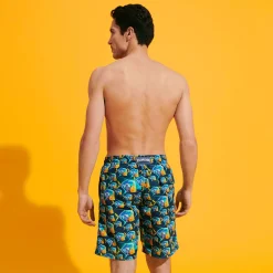 Homme Vilebrequin Le Long^Maillot De Bain Long Homme Piranhas