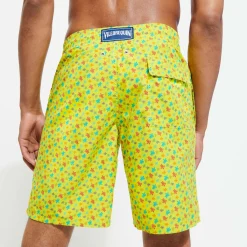 Homme Vilebrequin Le Long^Maillot De Bain Long Stretch Homme Micro Tortues Rainbow