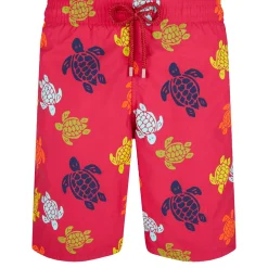 Homme Vilebrequin Le Long^Maillot De Bain Long Stretch Homme Ronde Des Tortues