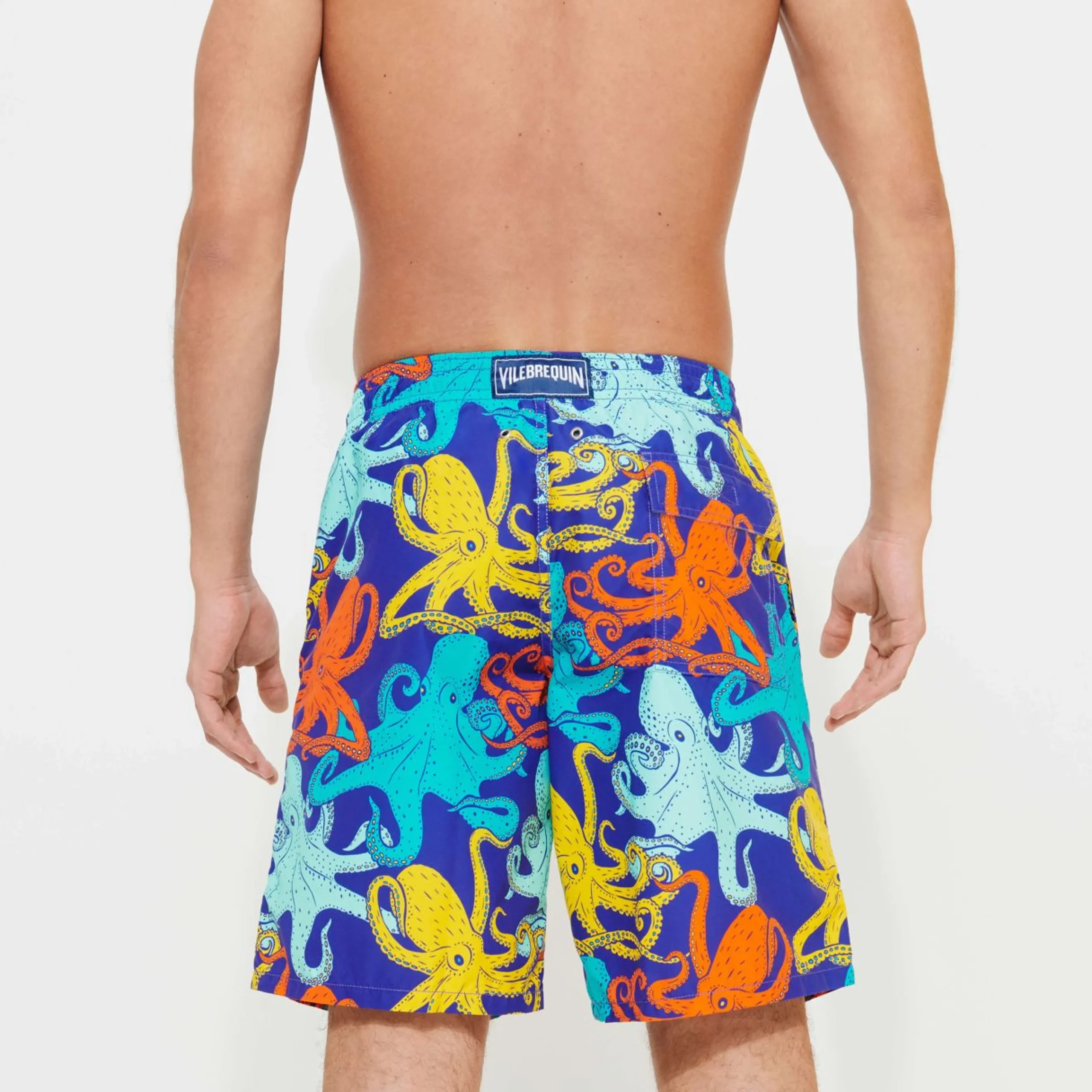 Homme Vilebrequin Le Long^Maillot De Bain Long Stretch Homme Octopussy