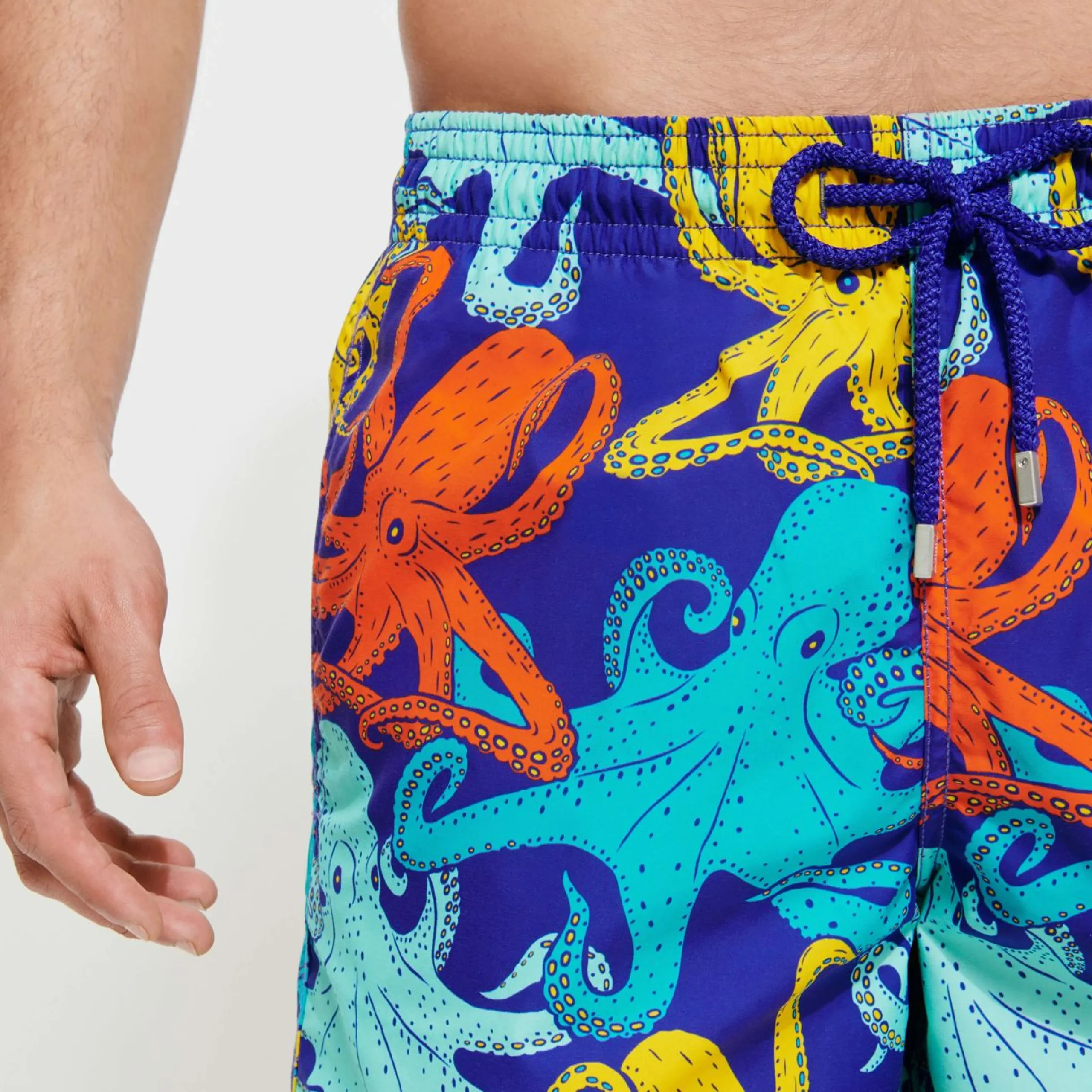 Homme Vilebrequin Le Long^Maillot De Bain Long Stretch Homme Octopussy