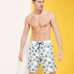 Homme Vilebrequin Le Long^Maillot De Bain Long Stretch Homme Starfish Dance Flocke