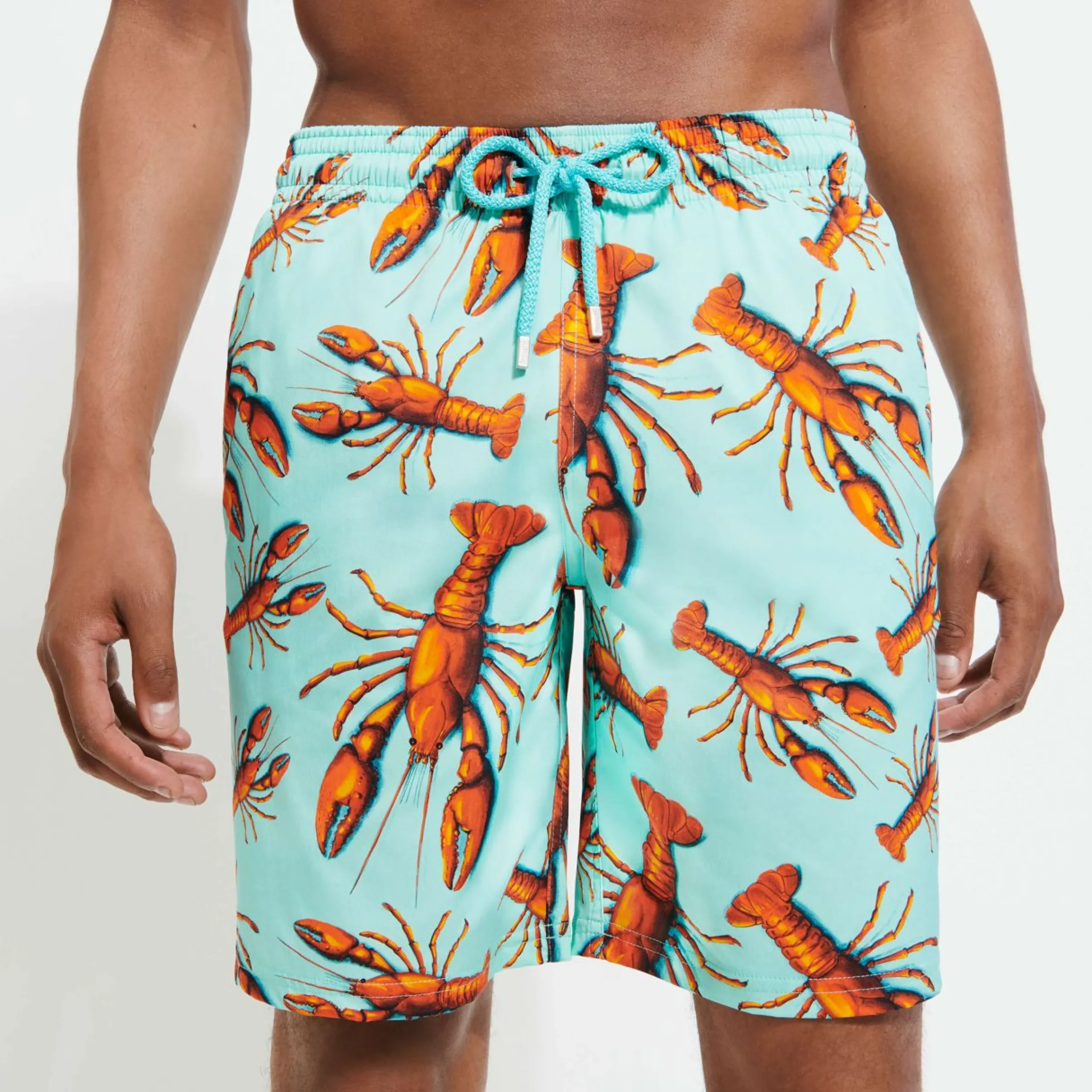 Homme Vilebrequin Le Long^Maillot De Bain Long Stretch Homme Lobster