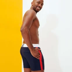 Homme Vilebrequin La Ceinture Plate^Maillot De Bain Stretch Ceinture Plate Homme Color Block