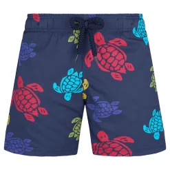 Garçon Vilebrequin Le Stretch^Maillot De Bain Stretch Garçon Ronde Des Tortues