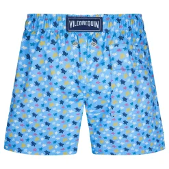 Garçon Vilebrequin Le Stretch^Maillot De Bain Stretch Garçon Micro Ronde Des Tortues Rainbow