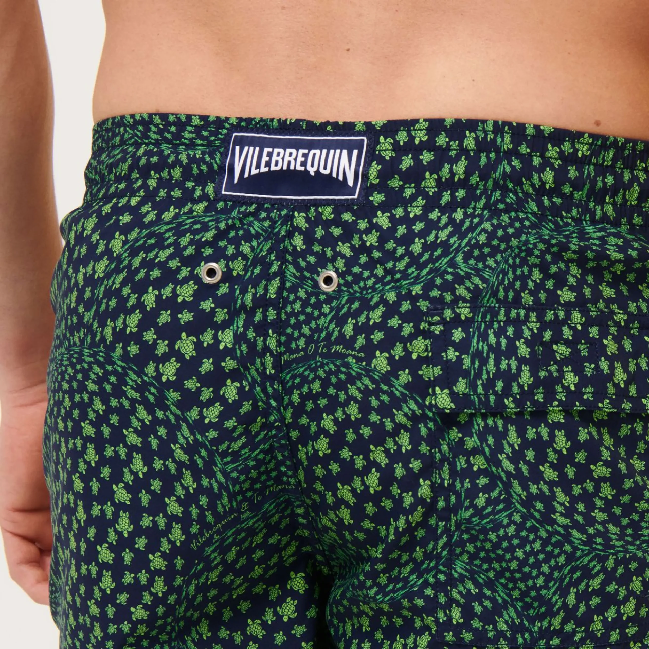 Homme Vilebrequin Le Long^Maillot De Bain Stretch Homme Long Te Mana O Te Moana