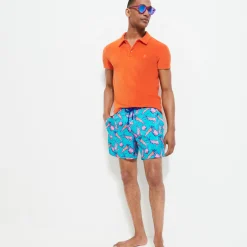 Homme Vilebrequin La Matière Légère^Maillot De Bain Ultra-Leger Et Pliable Homme Crevettes Et Poissons