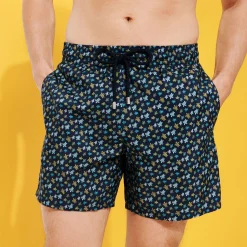 Homme Vilebrequin La Matière Légère^Maillot De Bain Ultra-Leger Et Pliable Homme Micro Tortues Rainbow