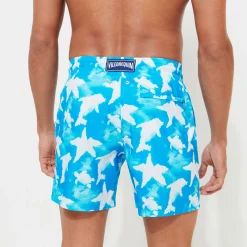 Homme Vilebrequin La Matière Légère^Maillot De Bain Ultra-Leger Et Pliable Homme Clouds
