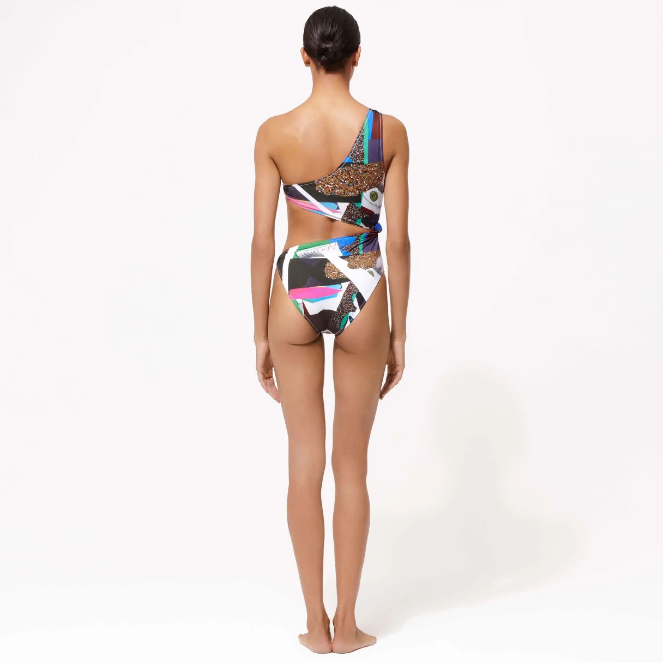 Femme Vilebrequin Une Pièce^Maillot De Bain Une Pièce Assymetrique Femme Seduction - X Deux Femmes Noires