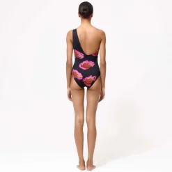 Femme Vilebrequin Une Pièce^Maillot De Bain Une Pièce Assymetrique Femme Passion - X Deux Femmes Noires