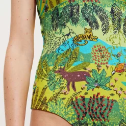 Femme Vilebrequin Une Pièce^Maillot De Bain Une Pièce Femme Jungle Rousseau