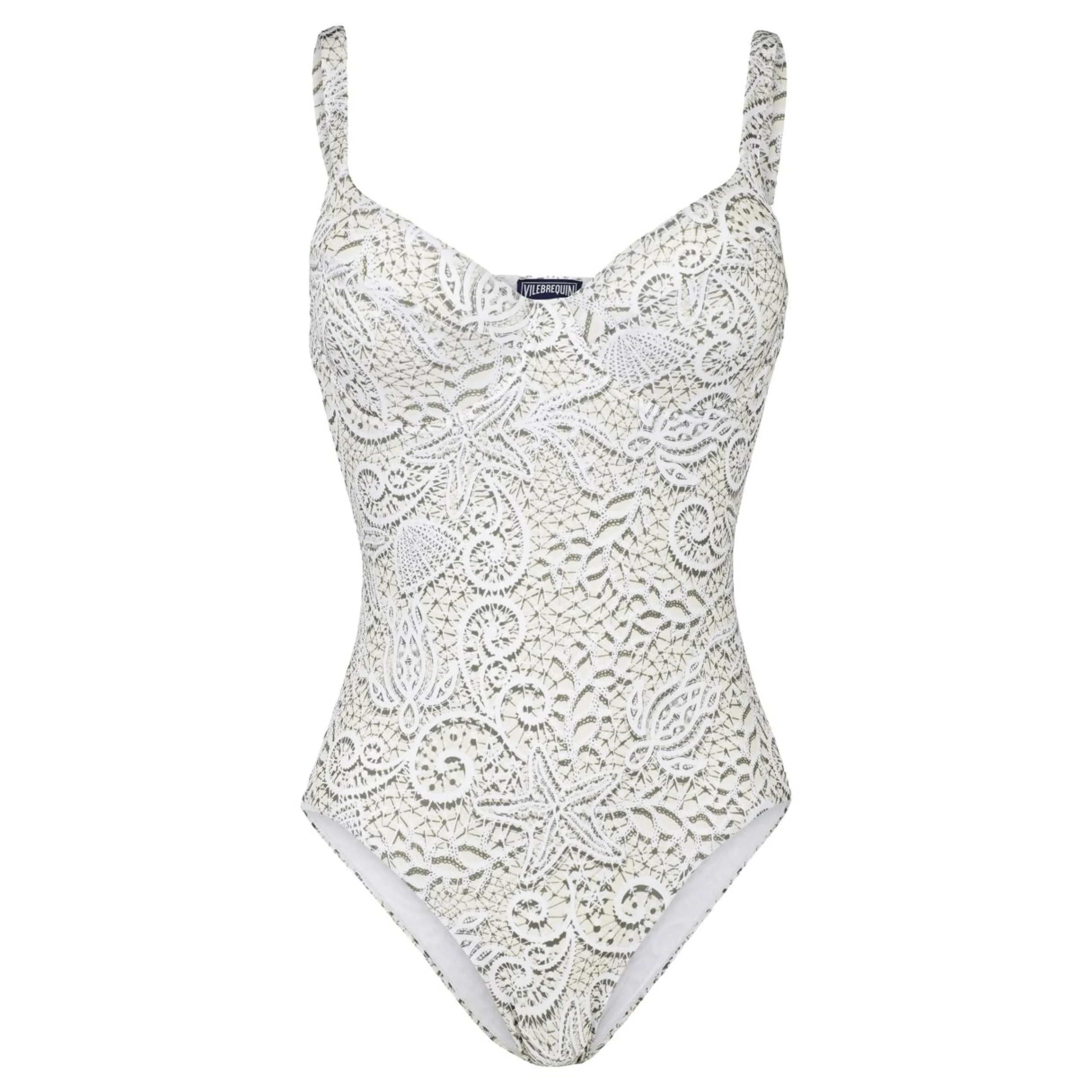 Femme Vilebrequin Une Pièce^Maillot De Bain Une Pièce Decollete Femme Dentelles