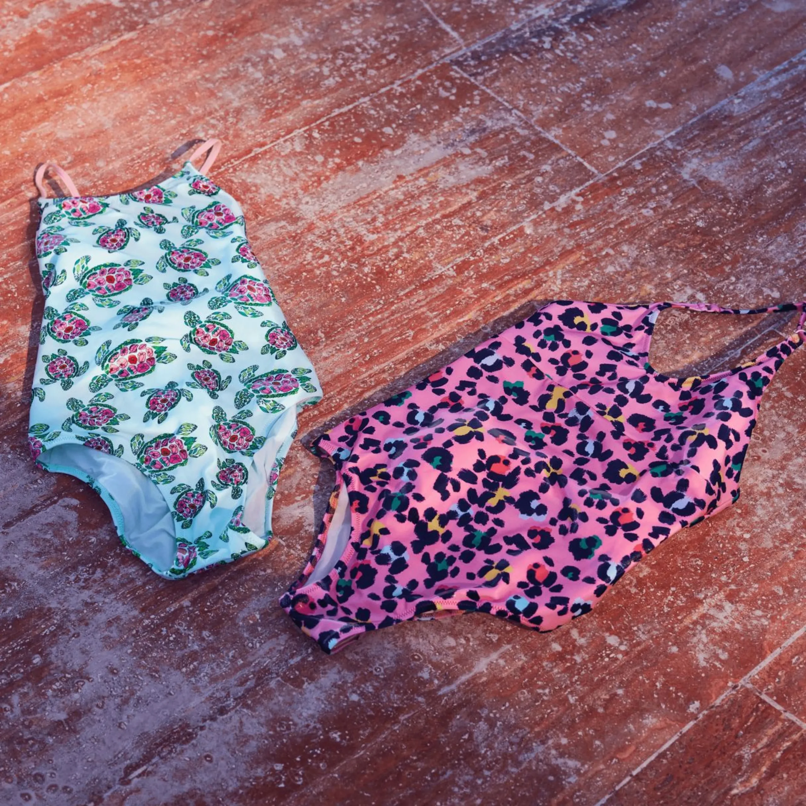 Fille Vilebrequin Une Pièce^Maillot De Bain Une Pièce Fille Turtles Leopard