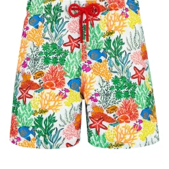 Homme Vilebrequin L'Iconique Moorea^Men Swim Trunks Fond Marins Multicolores