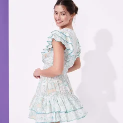 Femme Vilebrequin Robes^Mini Robe Femme Hidden Fishes - X Poupette St Barth