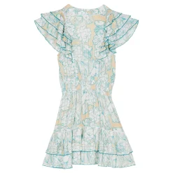 Femme Vilebrequin Robes^Mini Robe Femme Hidden Fishes - X Poupette St Barth