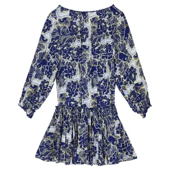 Femme Vilebrequin Robes^Mini Robe Femme Hidden Fishes- X Poupette St Barth