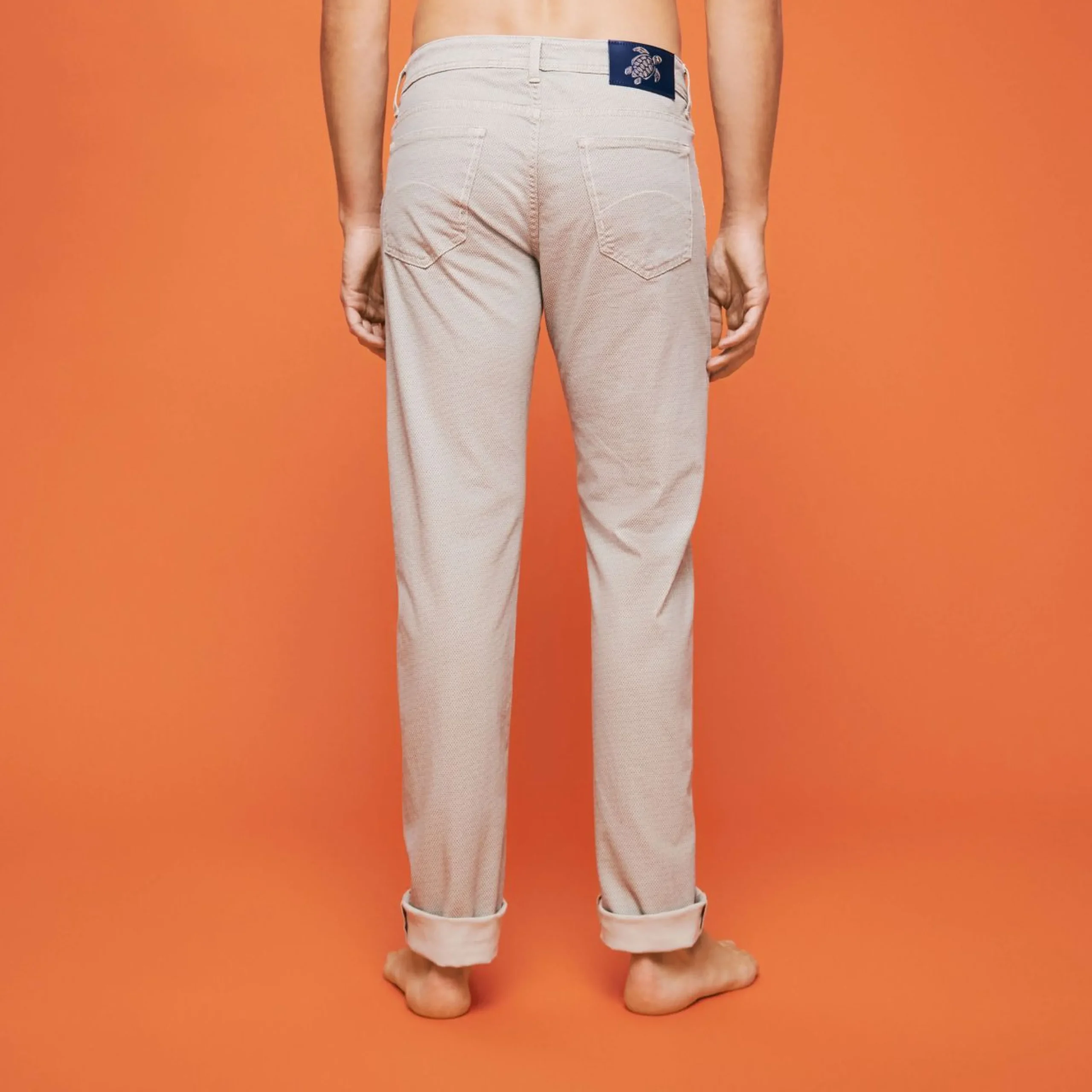 Homme Vilebrequin Pantalons^Pantalon 5 Poches Homme Imprime Micro Dot