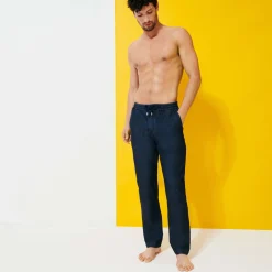 Homme Vilebrequin Pantalons^Pantalon En Laine Effet Denim