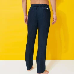 Homme Vilebrequin Pantalons^Pantalon En Laine Effet Denim