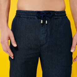 Homme Vilebrequin Pantalons^Pantalon En Laine Effet Denim