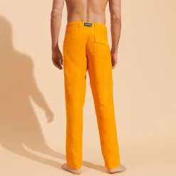 Homme Vilebrequin Pantalons^Pantalon En Lin Homme Uni