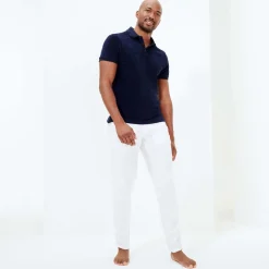 Homme Vilebrequin Pantalons^Pantalon En Lin Homme Uni