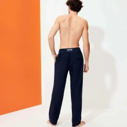 Homme Vilebrequin Pantalons^Pantalon En Lin Homme Uni
