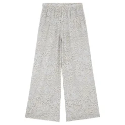 Femme Vilebrequin Pantalons^Pantalon En Voile De Coton Femme Dentelles