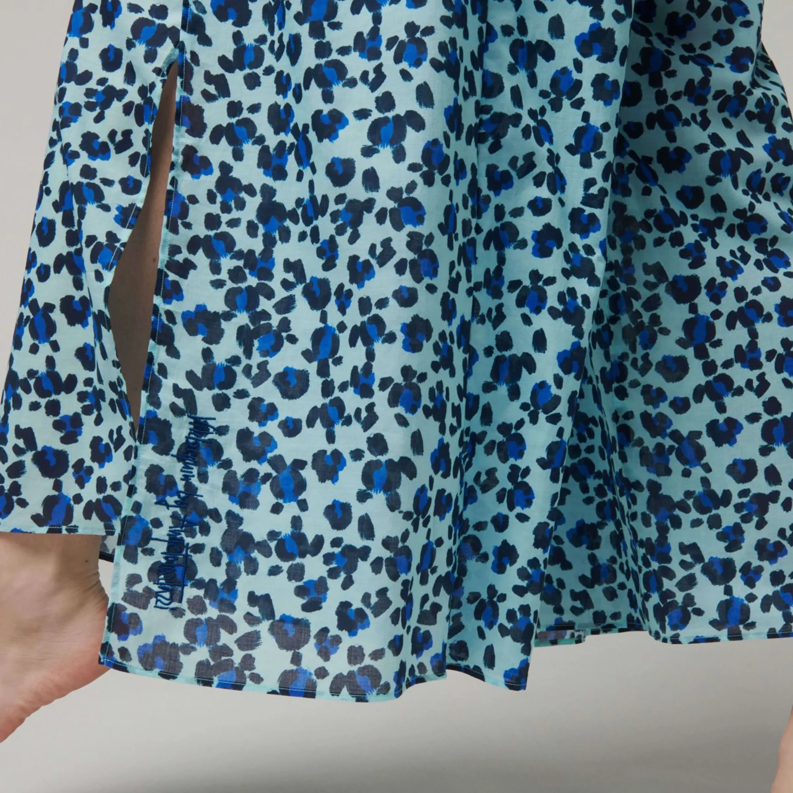 Femme Vilebrequin Pantalons^Pantalon En Voile De Coton Organique Femme Turtles Leopard- X Angelo Tarlazzi