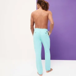 Homme Vilebrequin Pantalons^Pantalon Homme Coton Et Lin Uni
