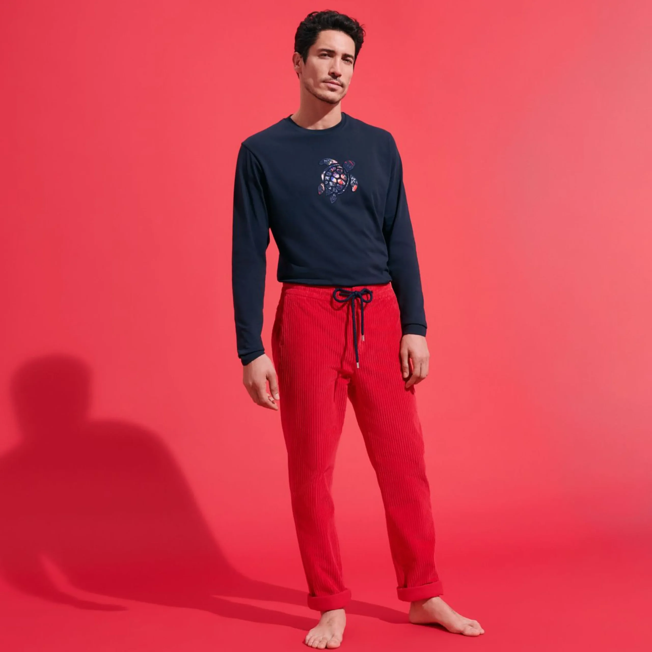 Homme Vilebrequin Pantalons^Pantalon Homme En Velours Uni