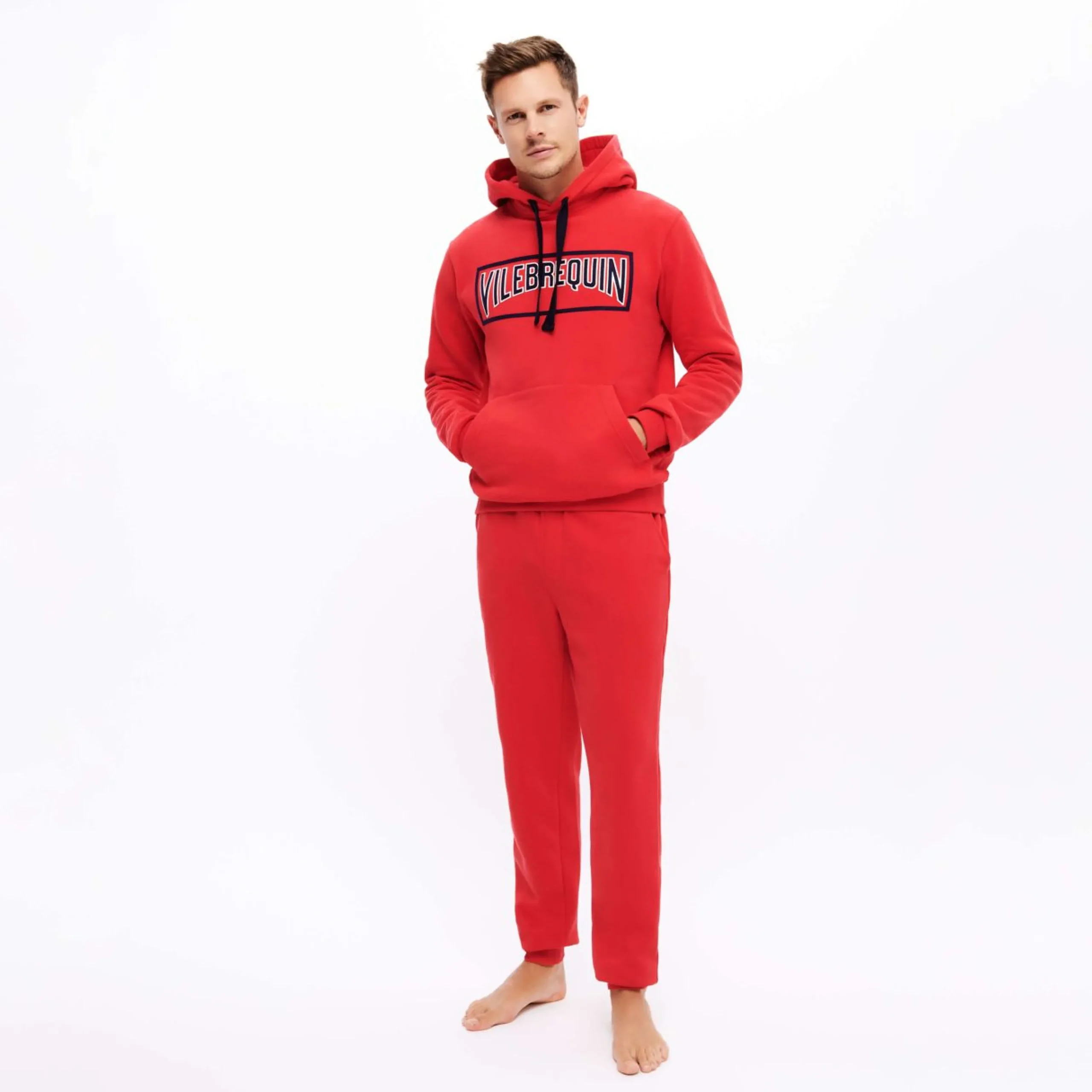Homme Vilebrequin Pantalons^Pantalon Jogging En Coton Homme Uni