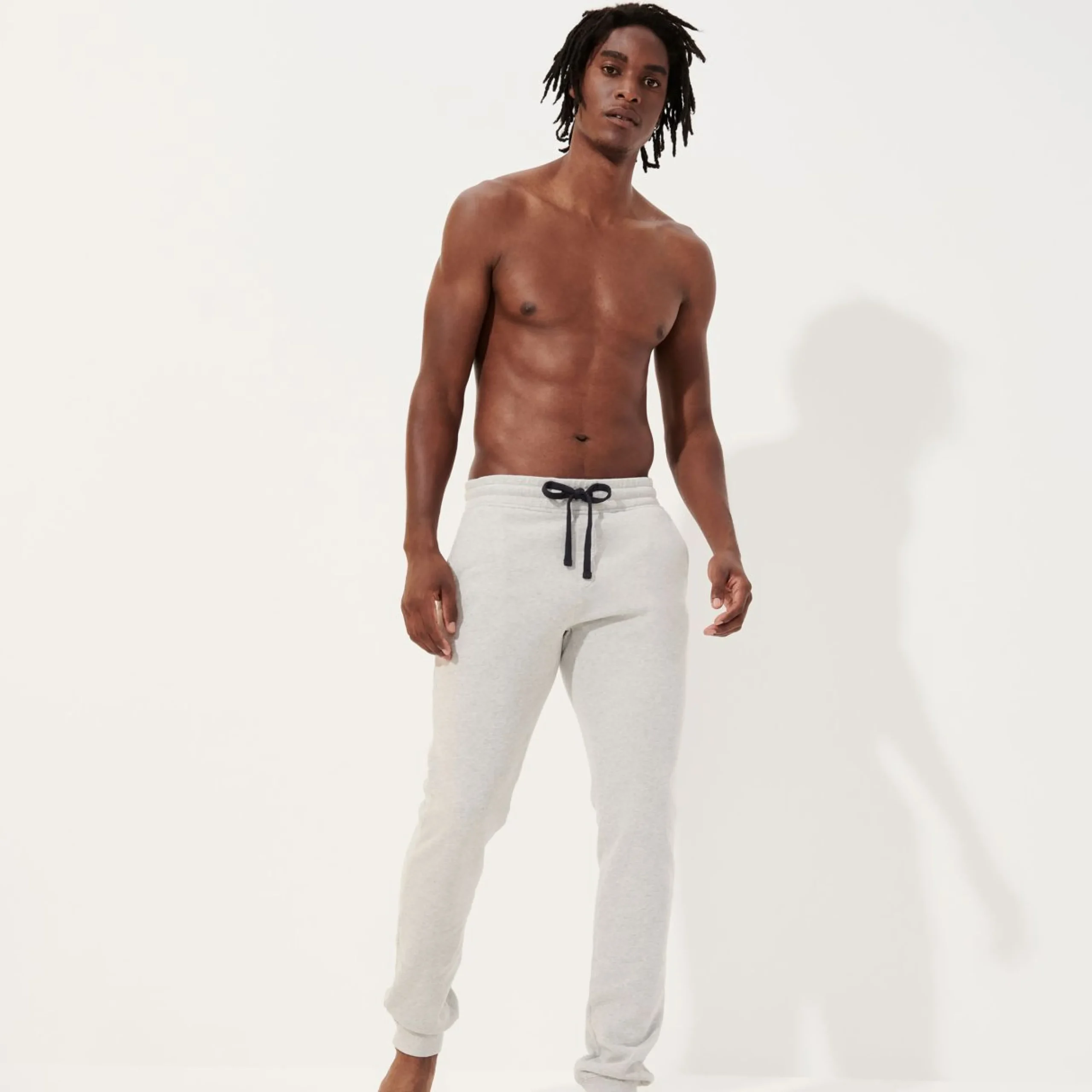 Homme Vilebrequin Pantalons^Pantalon Jogging En Coton Homme Uni
