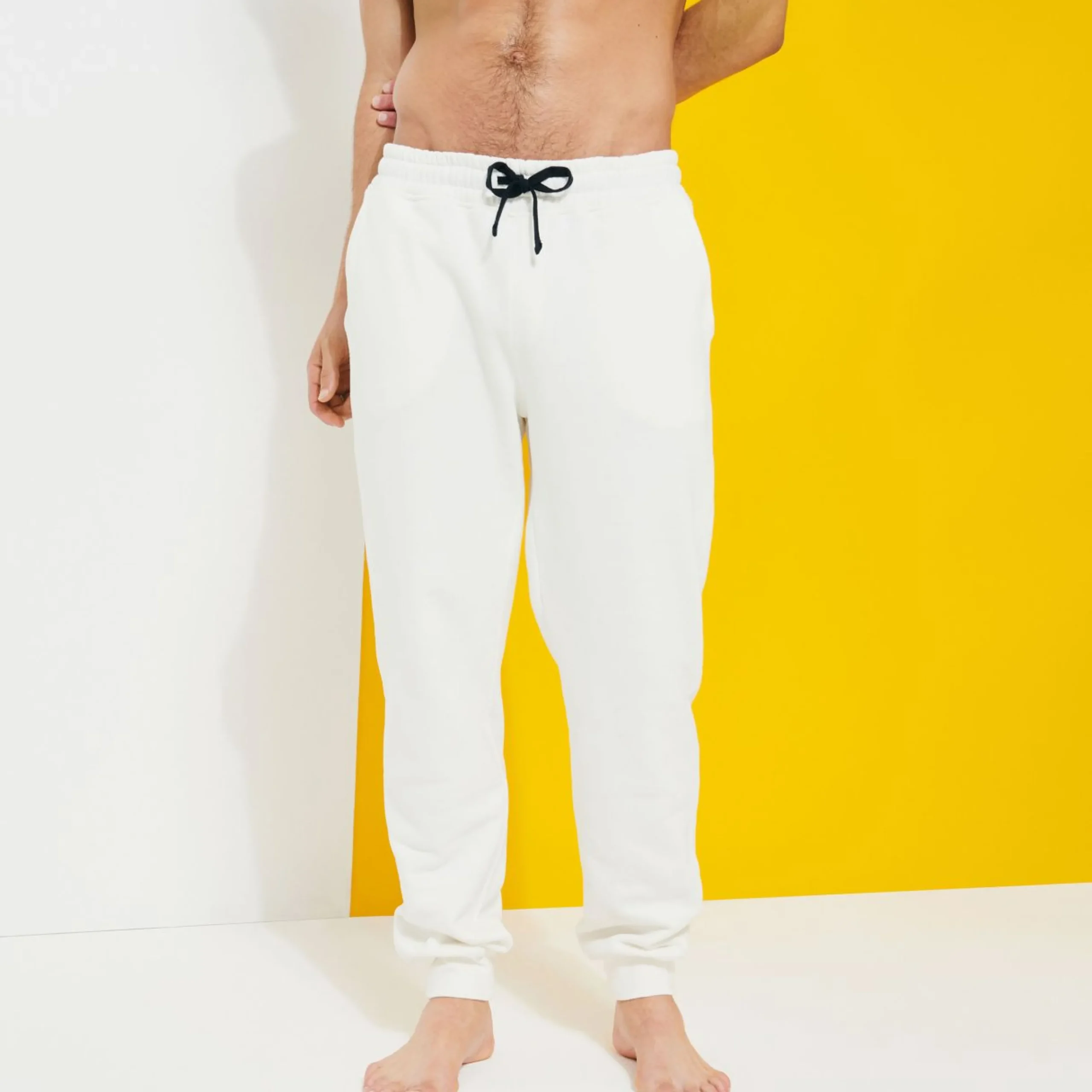 Homme Vilebrequin Pantalons^Pantalon Jogging En Coton Homme Uni