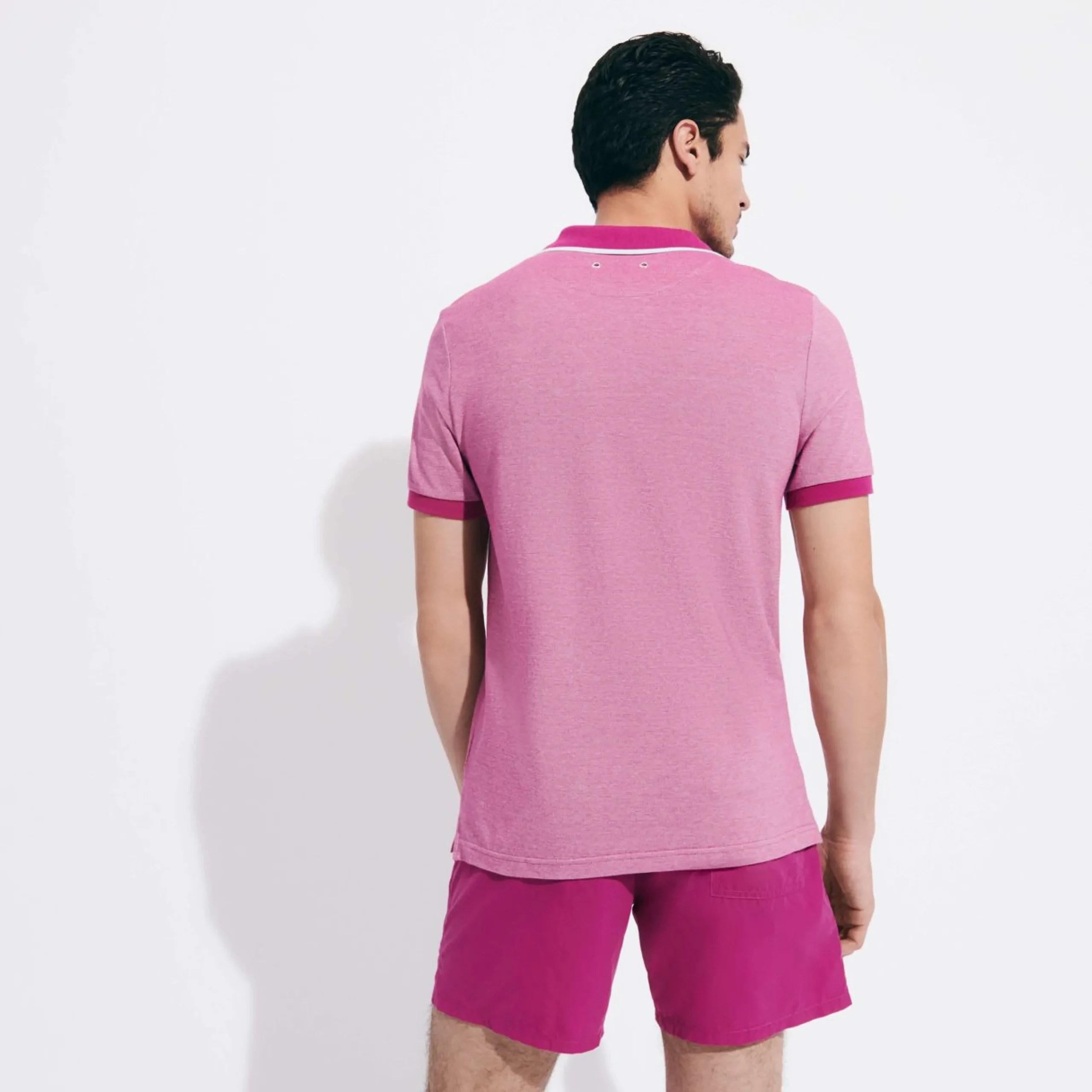 Homme Vilebrequin Polos^Polo En Coton Organique Changeant Homme Uni