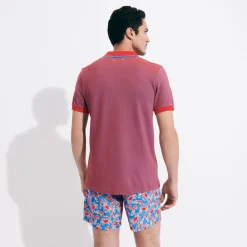 Homme Vilebrequin Polos^Polo En Coton Organique Changeant Homme Uni